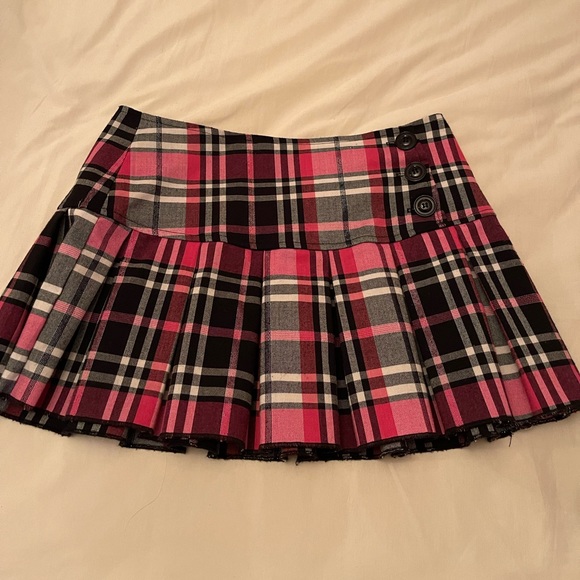 Plaid mini skirt - Picture 1 of 3